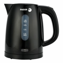 Wasserkocher Fagor teya noir 2200 W 1 L Schwarz Edelstahl Kunststoff
