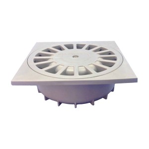 Évier Tecnoagua T-88 PVC 10,5 x 10,5 x 4,4 cm Ø 4 cm Vertical