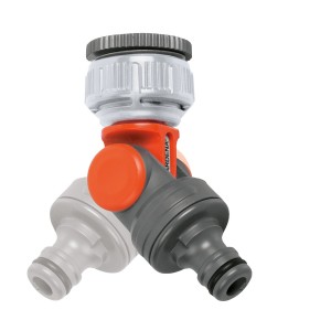 Connecteur de tuyau Gardena articulé Rapide Adaptateur