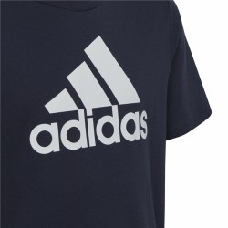 Child's Short Sleeve T-Shirt Adidas Black