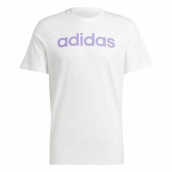 Herren Kurzarm-T-Shirt Adidas Essentials Weiß