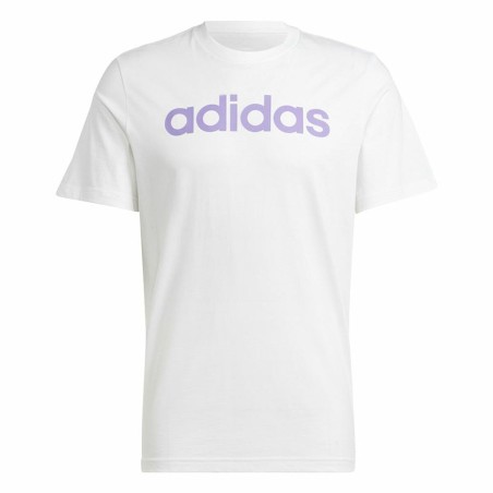 Men’s Short Sleeve T-Shirt Adidas Essentials White