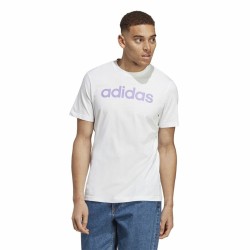 Men’s Short Sleeve T-Shirt Adidas Essentials White