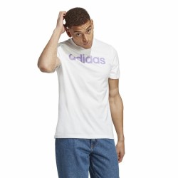 Herren Kurzarm-T-Shirt Adidas Essentials Weiß