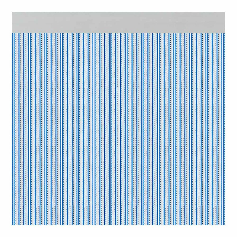 Curtain Acudam Brescia Doors Blue Exterior PVC Aluminium 90 x 210 cm
