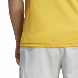 Men’s Short Sleeve T-Shirt Adidas Run It Yellow