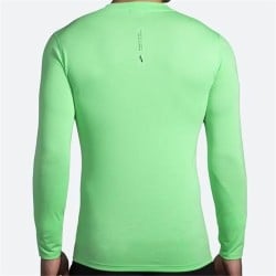 Herren Langarm-T-Shirt Brooks High Point grün