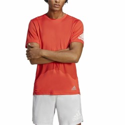 Herren Kurzarm-T-Shirt Adidas Run It Orange