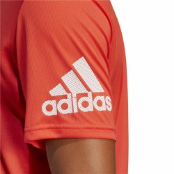 Herren Kurzarm-T-Shirt Adidas Run It Orange