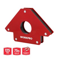 Magnetic welding square Workpro 5" 12,5 cm