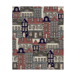 Tischdecke TOWN 601 (140 x 140 cm)