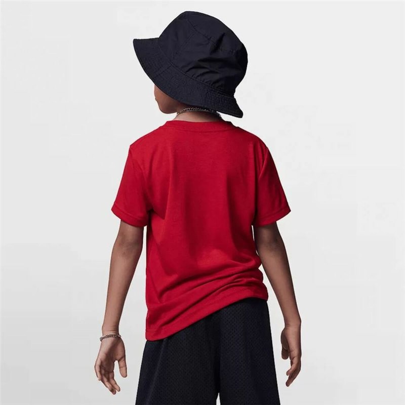 Child's Short Sleeve T-Shirt Jordan Jumpman Graphic Red