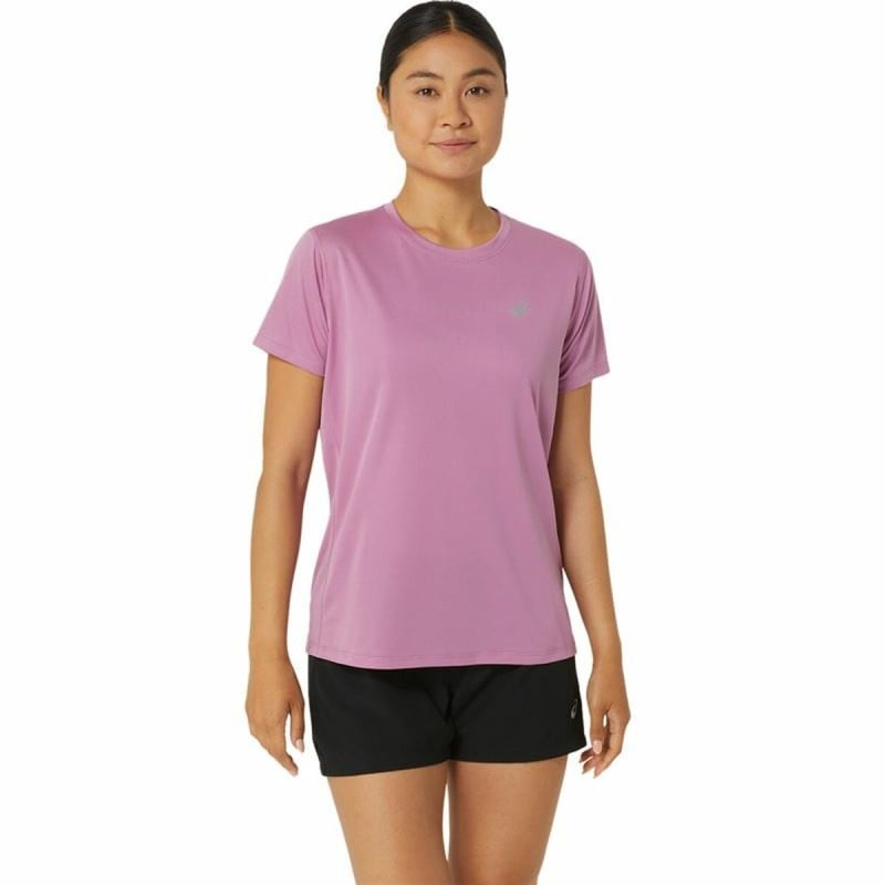 Damen Kurzarm-T-Shirt Asics Core Hellrosa