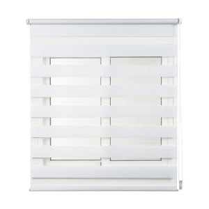 Rollo Stor Planet Clip&Fix Night&Day Weiß 150 x 180 cm
