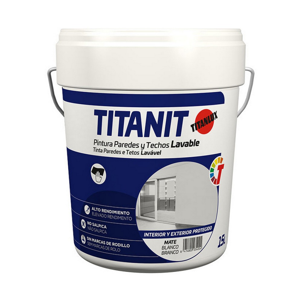 Farbe Titanlux Biolux a62000815 Weiß 15 L