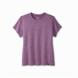 Women’s Short Sleeve T-Shirt Brooks Luxe Lilac