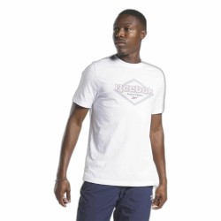 T-shirt à manches courtes homme Reebok Graphic Series Blanc