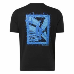 Herren Kurzarm-T-Shirt Reebok Graphic Series Schwarz