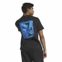 Herren Kurzarm-T-Shirt Reebok Graphic Series Schwarz