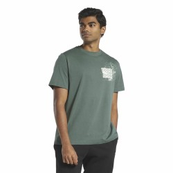 Herren Kurzarm-T-Shirt Reebok Graphic Series grün