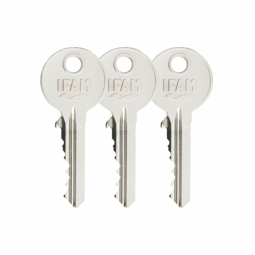 Serrure de sécurité IFAM B5/50 Acier Laiton Recouvrir