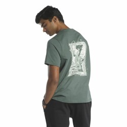 Herren Kurzarm-T-Shirt Reebok Graphic Series grün