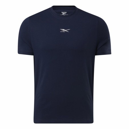 Herren Kurzarm-T-Shirt Reebok GS Tailgate Team Dunkelblau