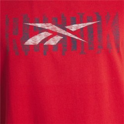 Herren Kurzarm-T-Shirt Reebok Graphic Series Rot