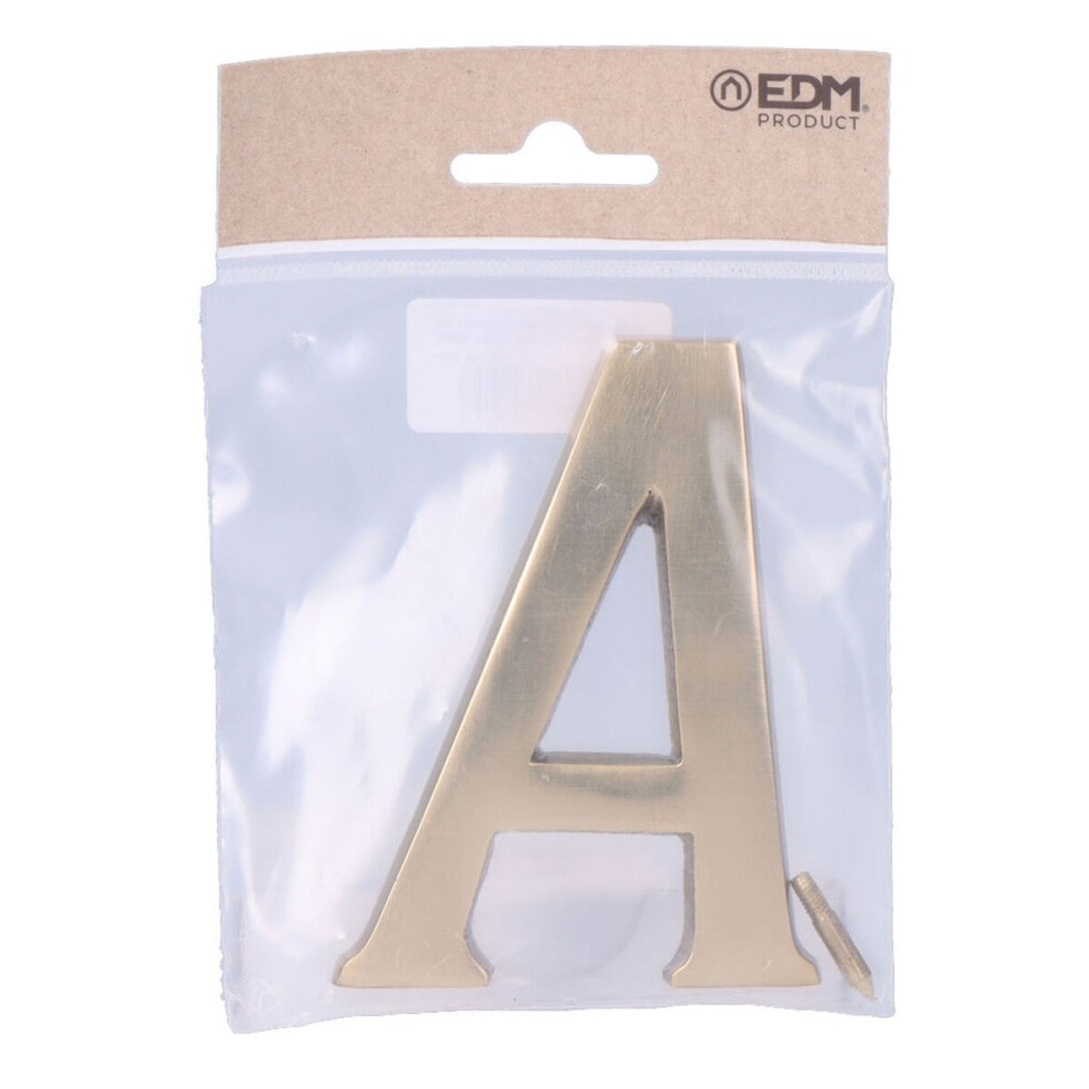 Lettre EDM 85621 A 10 cm Multicouleur