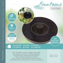 Gartenbrunnen Lumineo fountains 893017 Kunststoff 16 x 3,5 cm