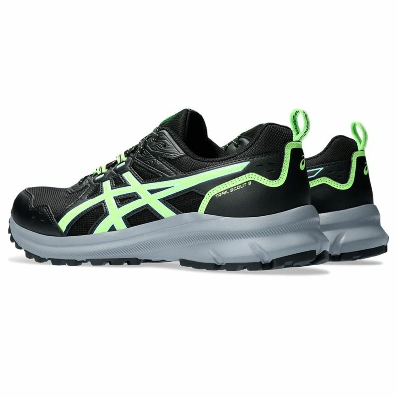 Laufschuhe für Erwachsene Asics Trail Scout 3 Schwarz