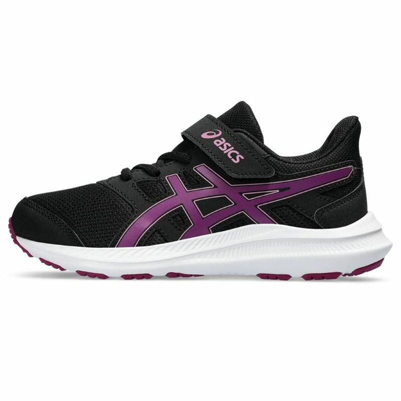 Running Shoes for Kids Asics Jolt 4 Ps Black