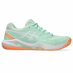 Chaussures de Padel pour Adultes Asics Gel-Dedicate 8 Turquoise Aigue marine