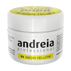 Gel nail polish Andreia Gel Paint 4 ml Yellow Neon