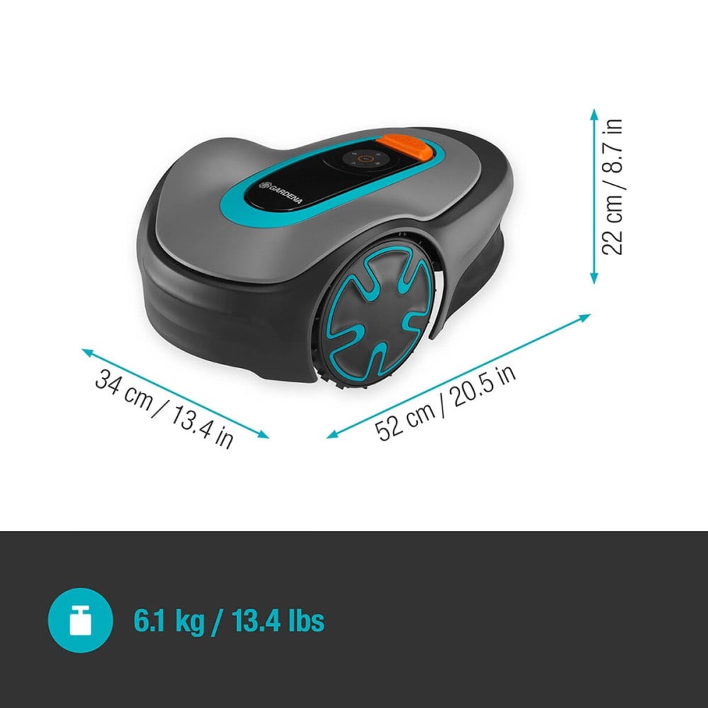 Lawn mowing robot Gardena Smart Sileno 15201-34 250 m
