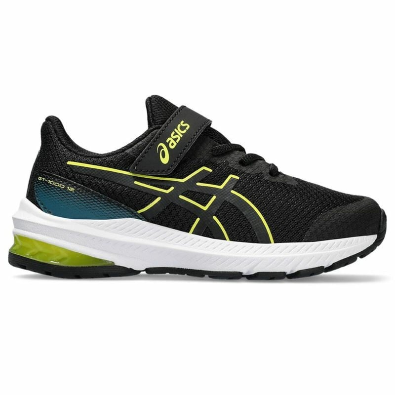 Chaussures de Running pour Enfants Asics GT-1000 Noir