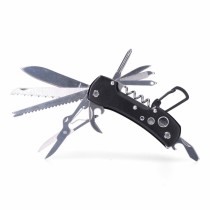 Multi-purpose knife EDM 08556 Kilimanjaro Black Snap hook