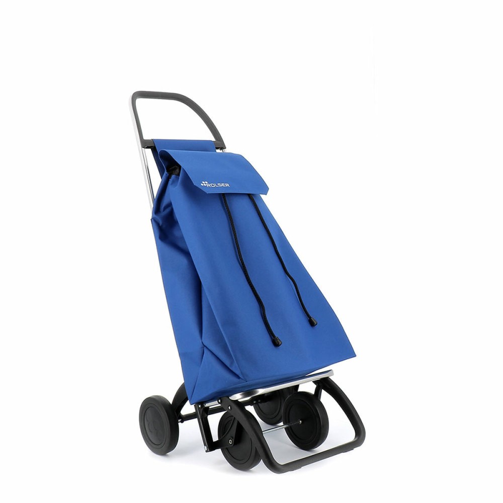 Shopping cart Rolser saquet ln 4 ruedas mar Blue 43 L Foldable