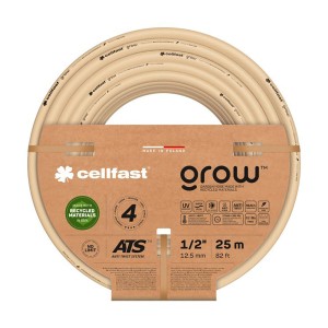 Hose Cellfast Grow 15 m Plastic 3/4" Ø 19 mm Beige