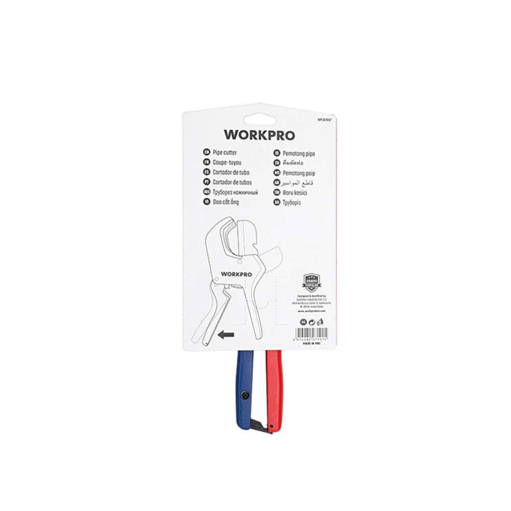Pipe cutter Workpro 60 mm