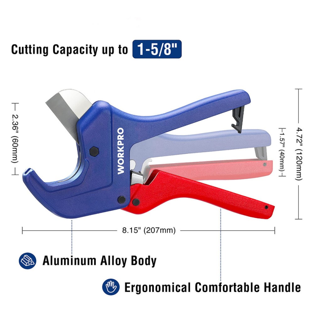 Pipe cutter Workpro 60 mm