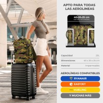 Sportrucksack Numada explorer b40 gedruckt 20 L 40 x 25 x 20 cm Tarnfarbe