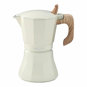 Italienische Kaffeemaschine Oroley Petra Creme Aluminium 6 Tassen