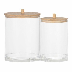 Set de Boites Andrea House ba72112 Acrylique ø 15 x 12 cm