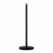 Toilettenpapierrollenhalterung Andrea House ba72125 Schwarz Metall