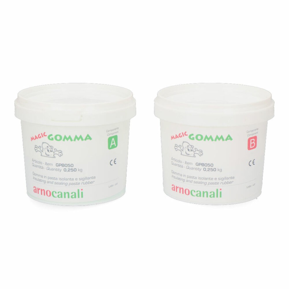 Kit d'isolation et d'étanchéité bicomposant ArnoCanal Magic Gomma 2 x 250 g