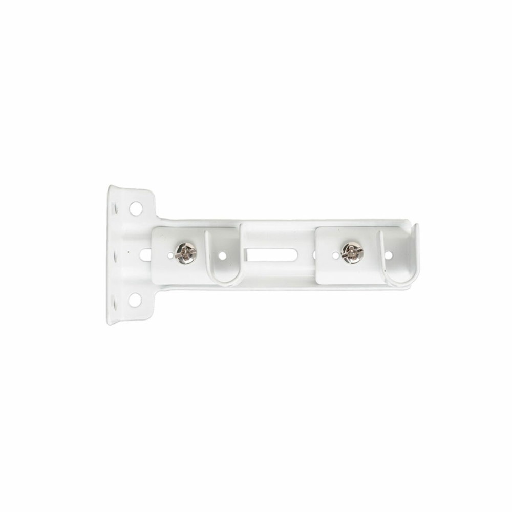 Support pour rail de rideau Stor Planet Cintacor Blanc