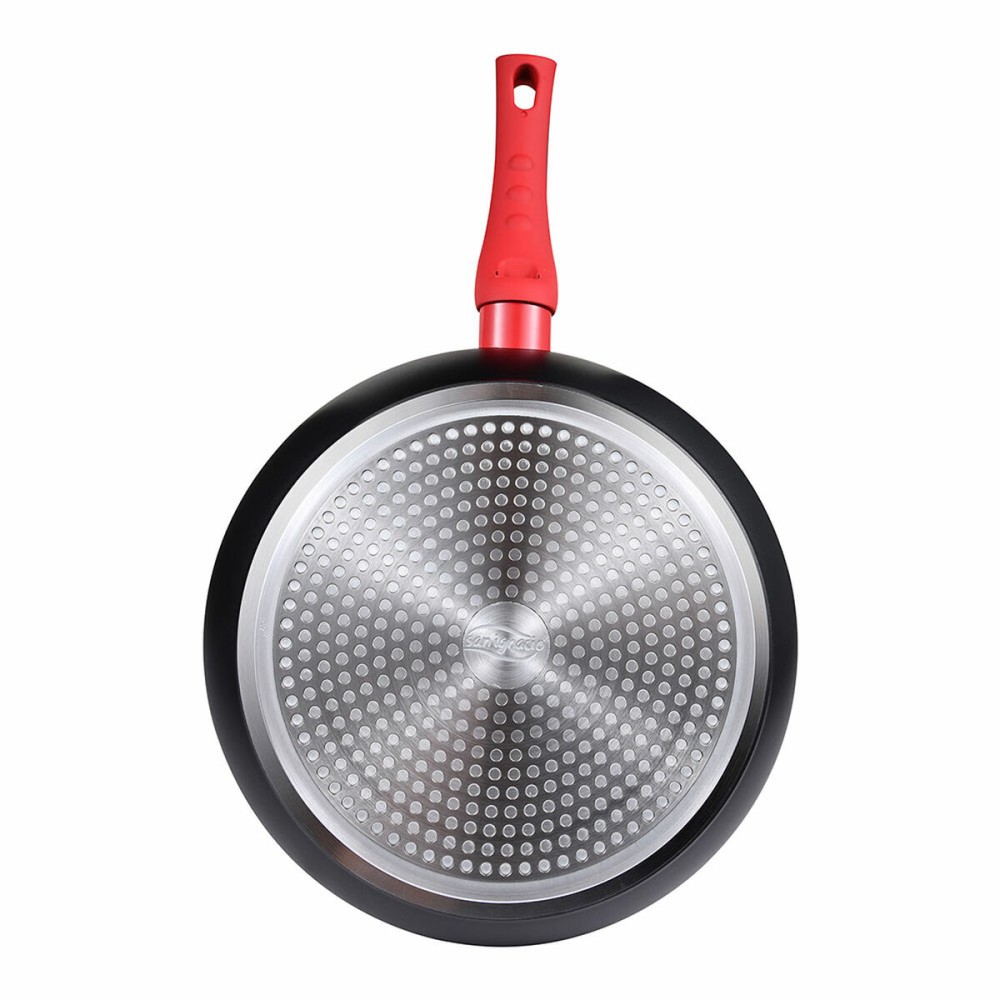 Wok Pfanne San Ignacio Toledo SG-6252 Ø 28 cm Schwarz Aluminium