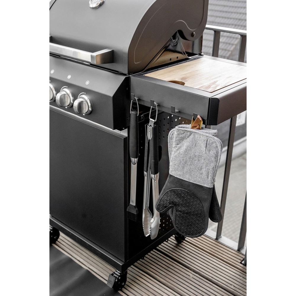 Oven Mitt Wenko Ada 55041100 Silicone Grey