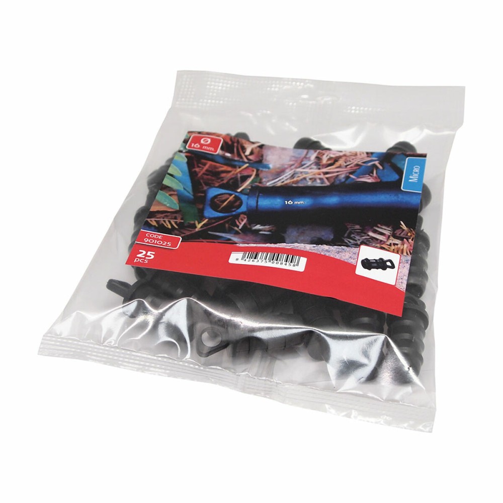 Stöpselset Aqua Control 902125 16 mm Bewässerungssystem 25 Stück